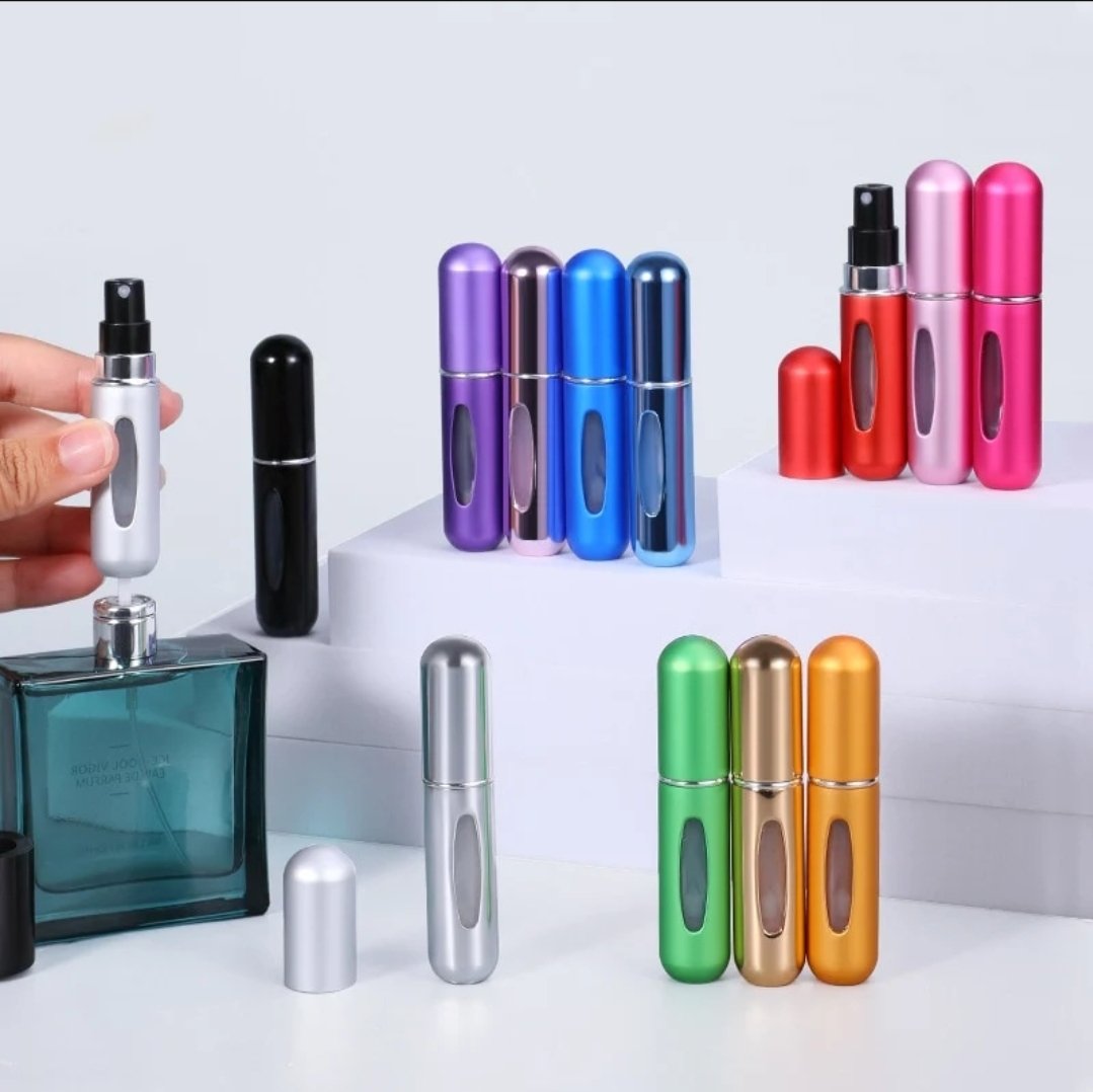 Pocket size decant bottle Refillable