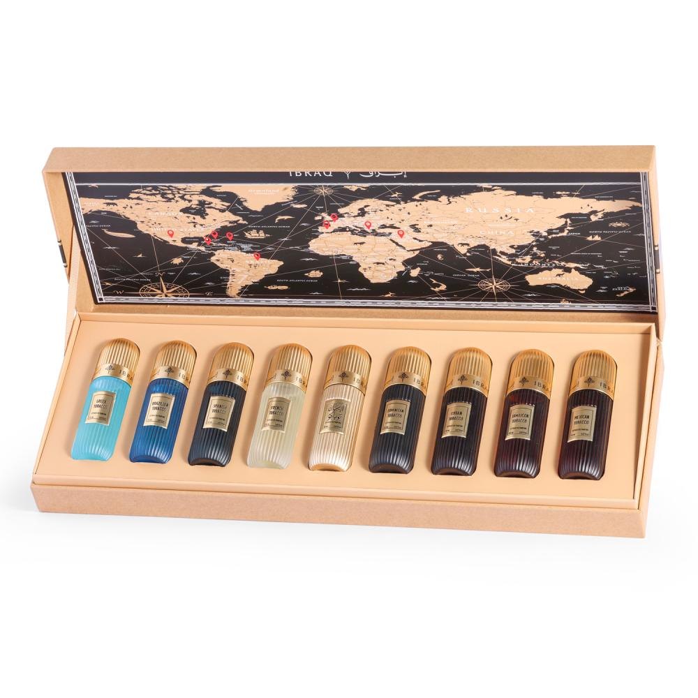 Ibrahim Al Qurashi Tobacco Box, 9 × 20 ml