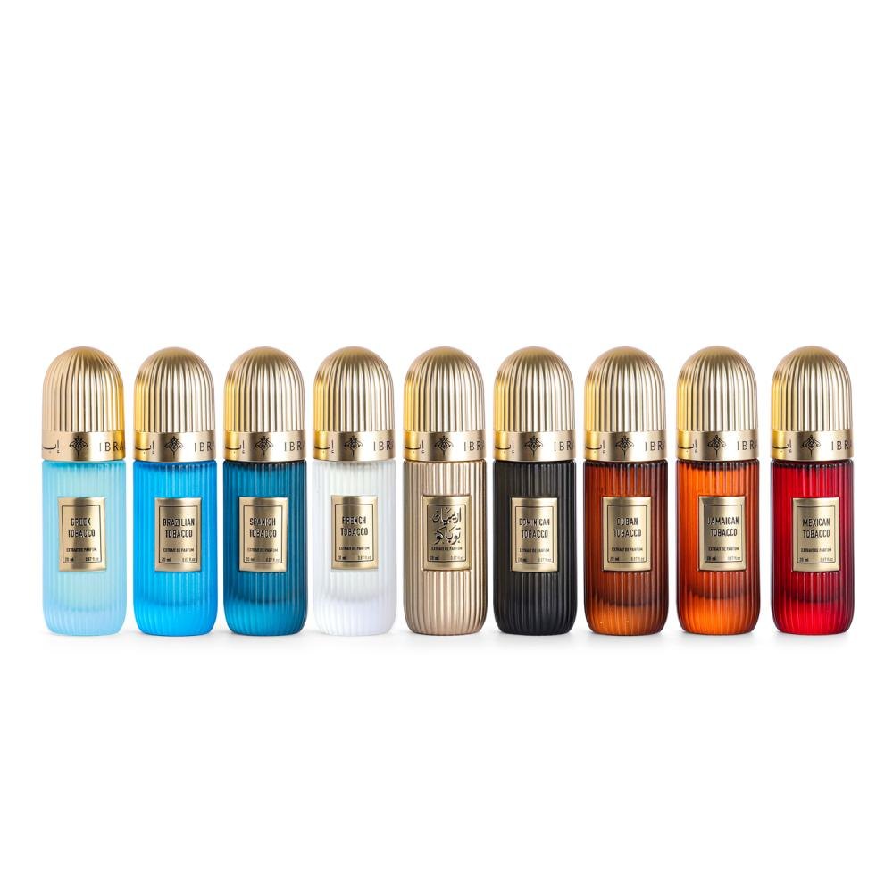 Ibrahim Al Qurashi Tobacco Box, 9 × 20 ml