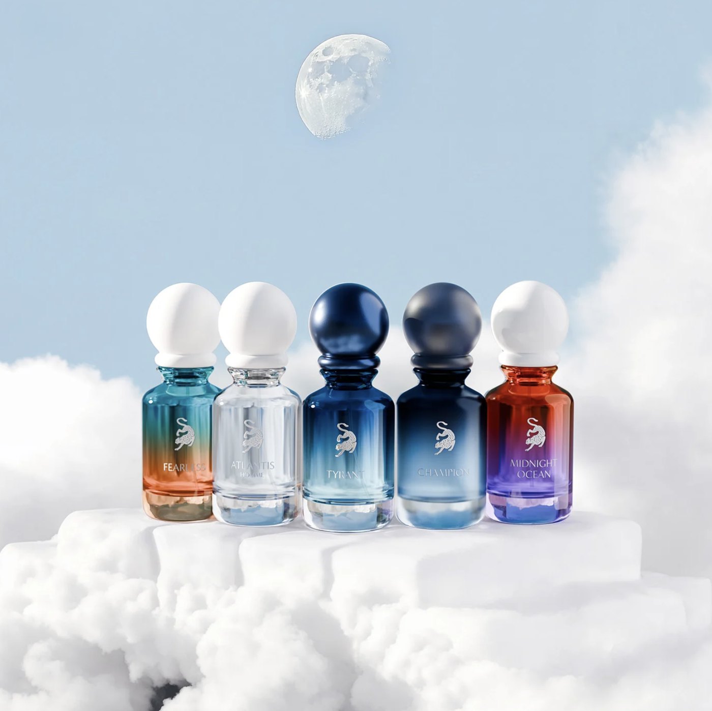 Ibrahim Al Qurashi Laverne's Little Garden for Him, 10 ml X 5