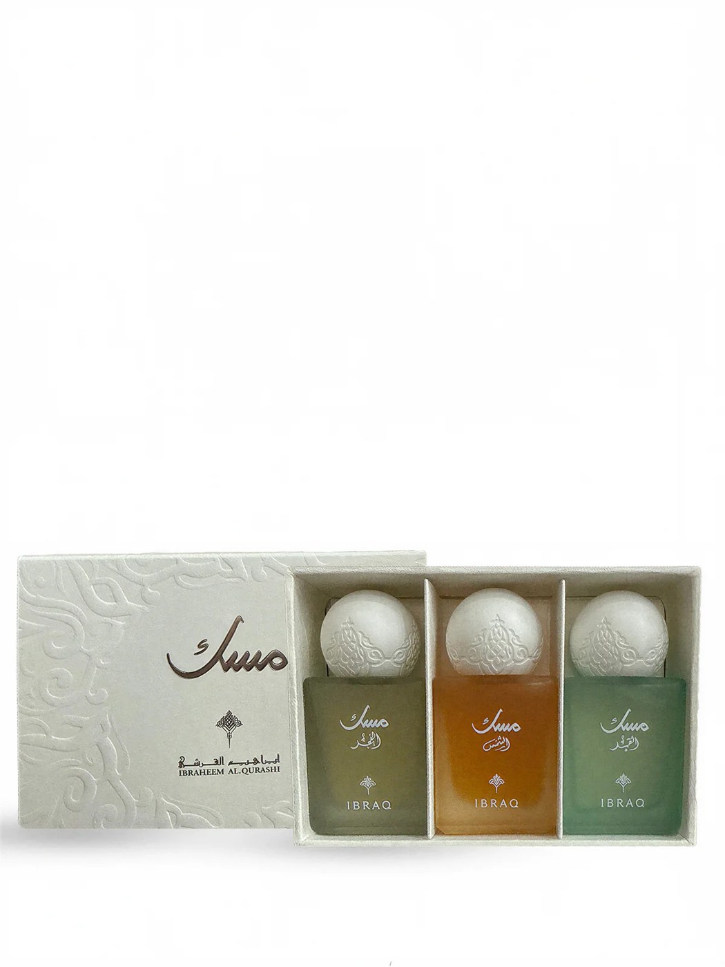 Ibrahim Al Qurashi Mini Musk Set, 3 × 10 ml