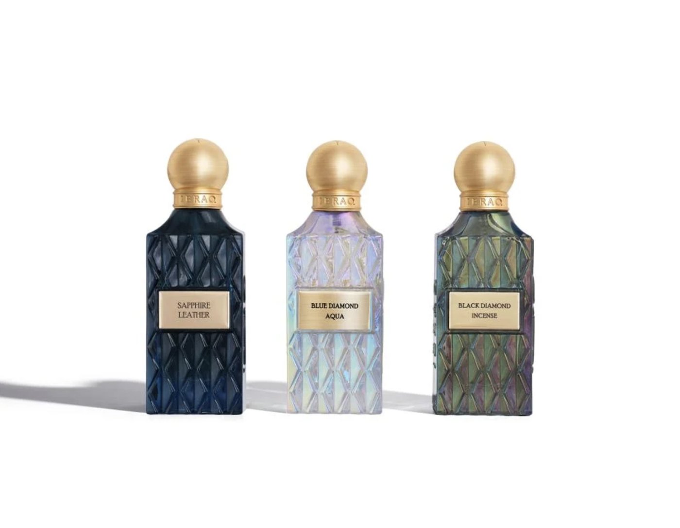 Ibrahim Al Qurashi Blue Diamond Box, 3 × 75 ml