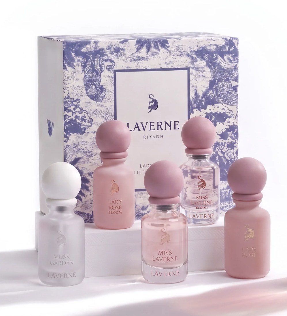 Ibrahim Al Qurashi Laverne's Little Garden Collection, 5 × 10ml