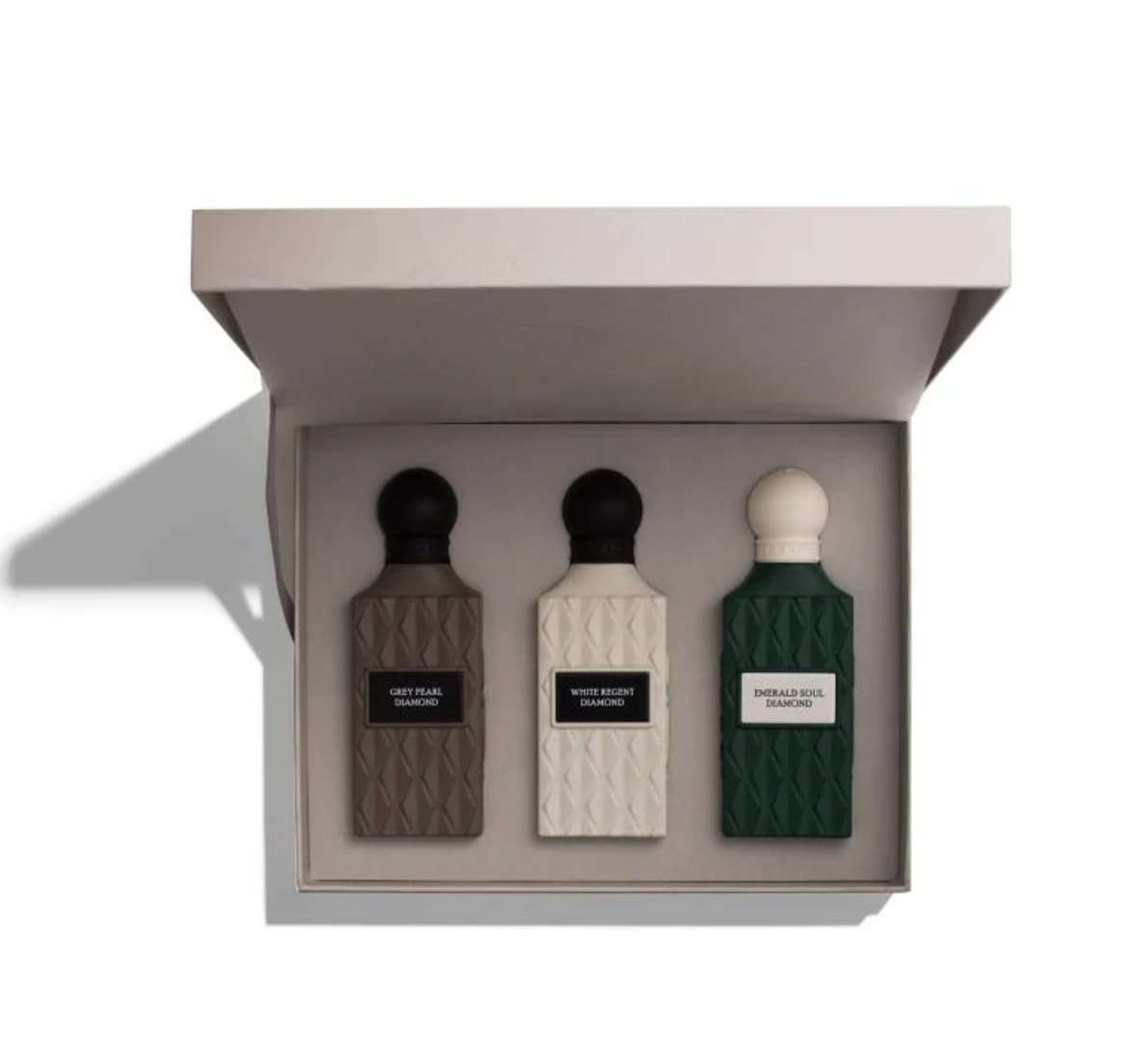 Ibrahim Al Qurashi Diamond Grey Box, 3*75ml