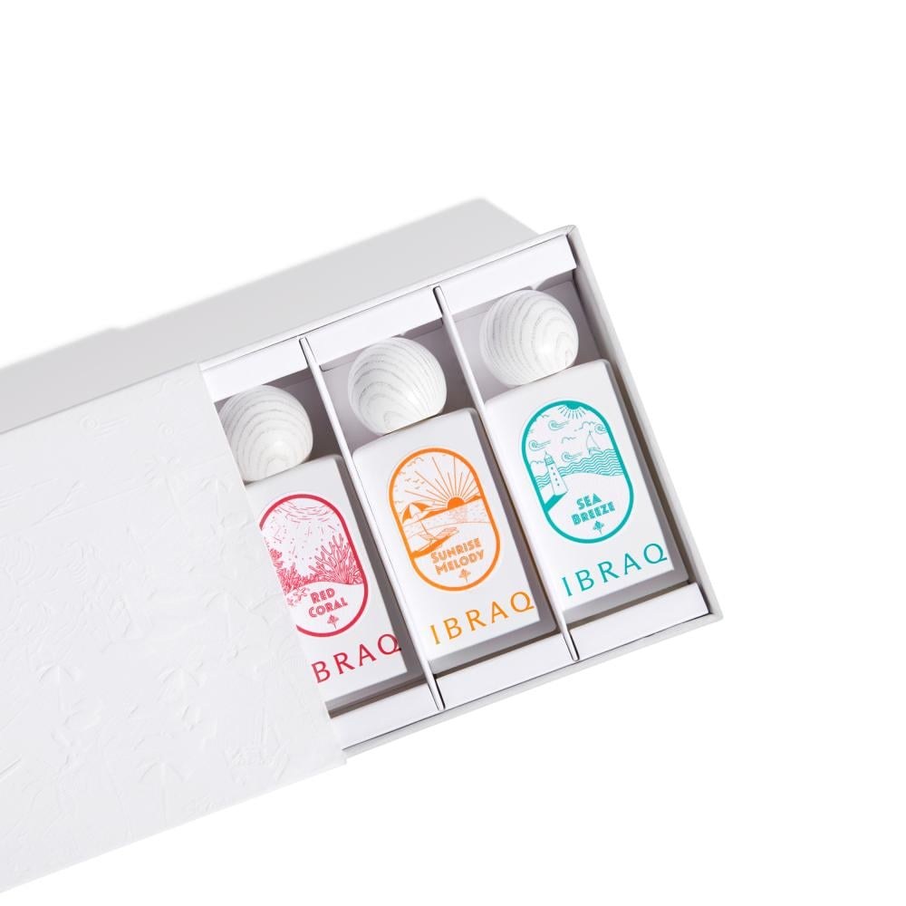 Ibrahim Al Qurashi Mini Summer Breeze, 2 sets · 3 × 10 ml each