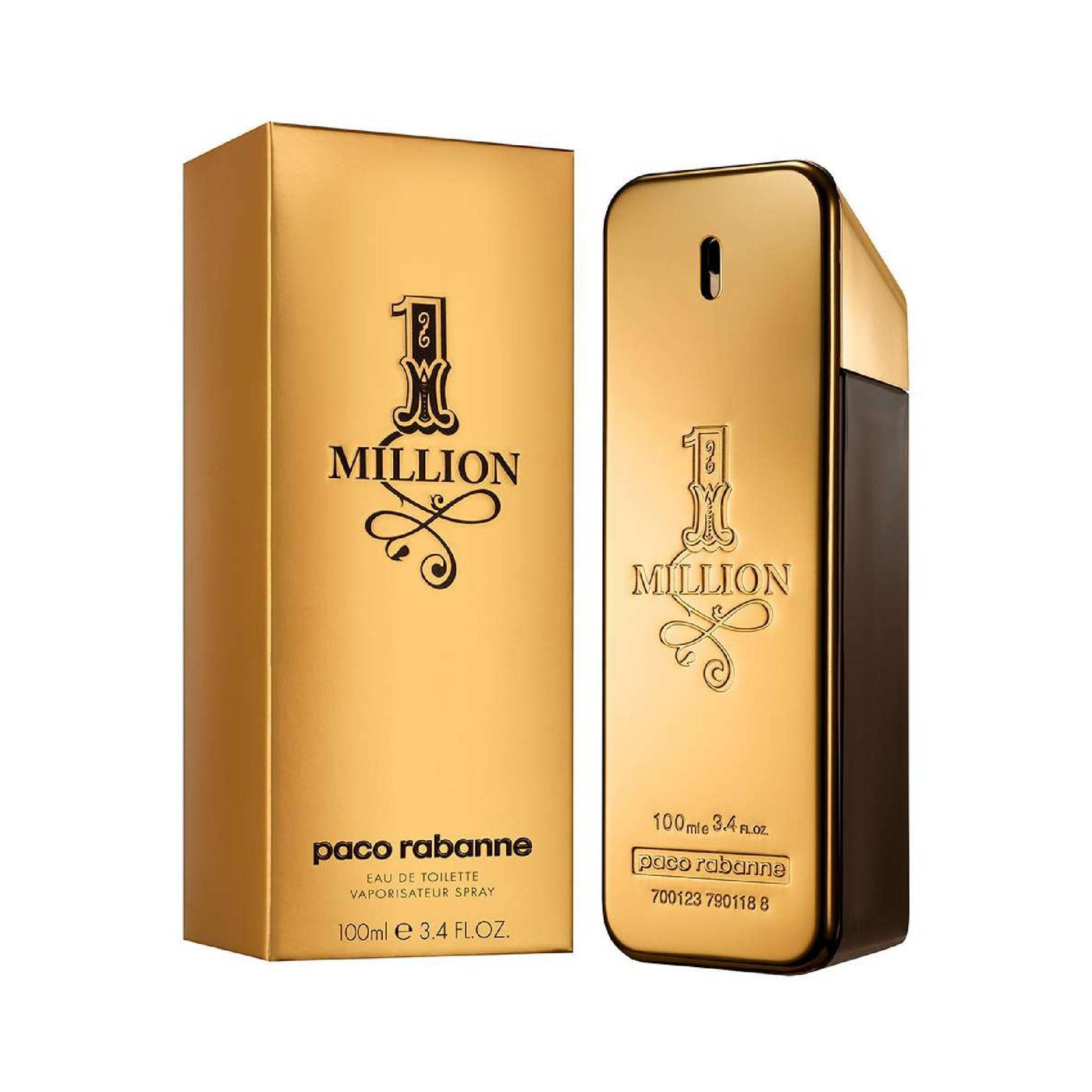 Paco Rabanne 1 Million Man Eau De Toilette, 100ML