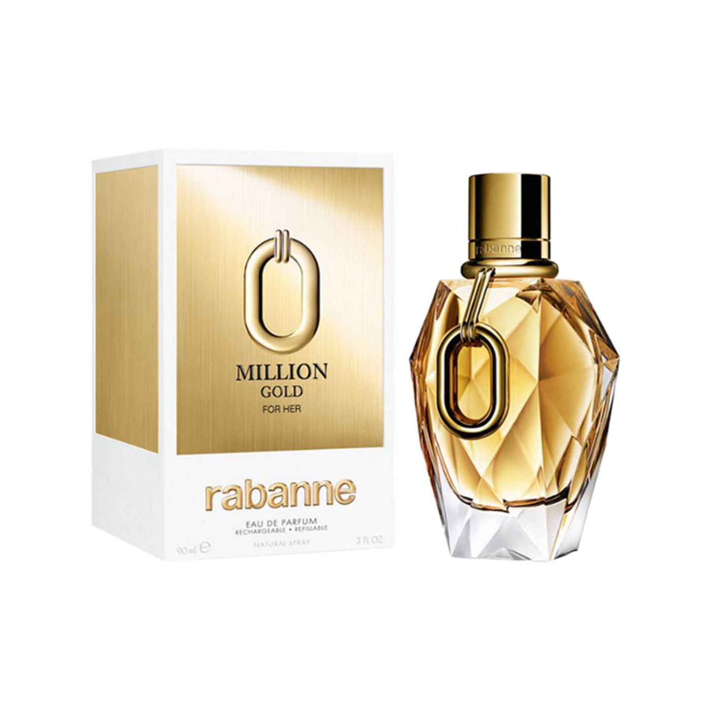 Paco Rabanne Million Gold Ladies Eau De Parfum, 90ML
