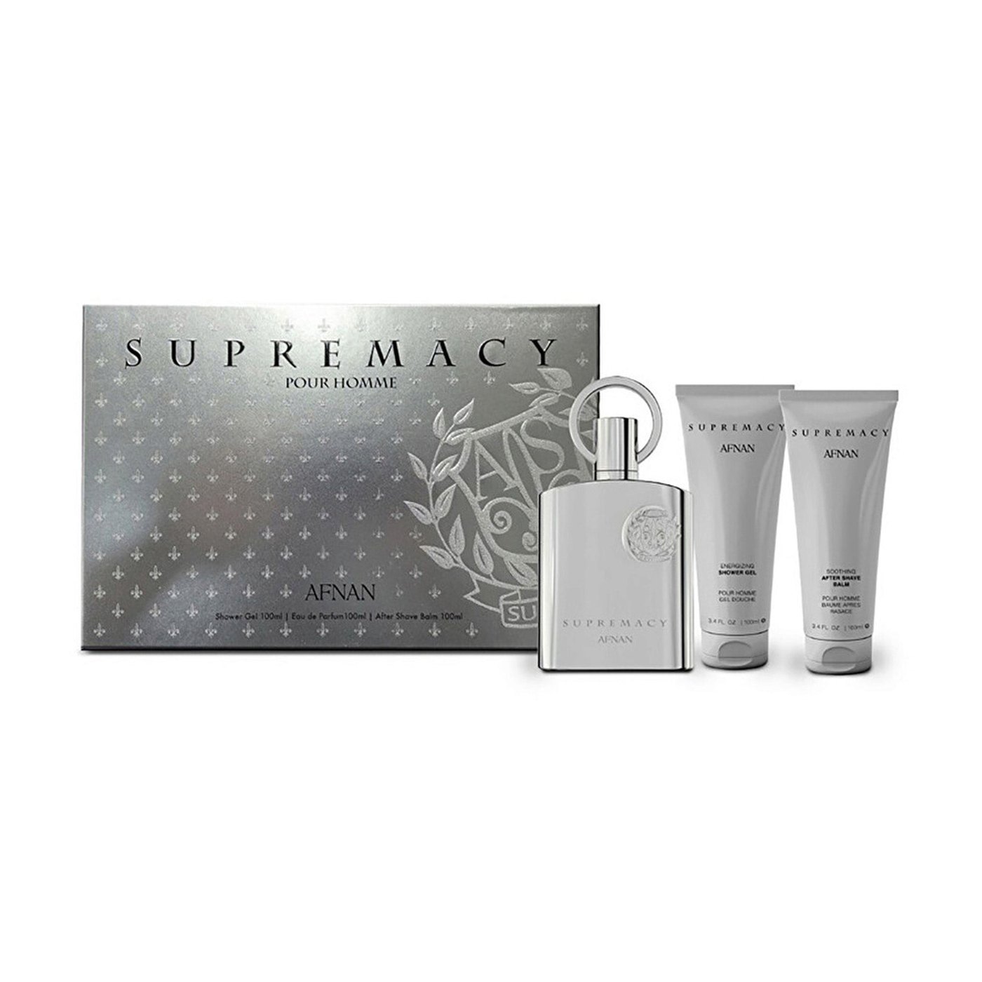 Afnan Set Afnan Supremacy Silver Pour Homme, 100ML