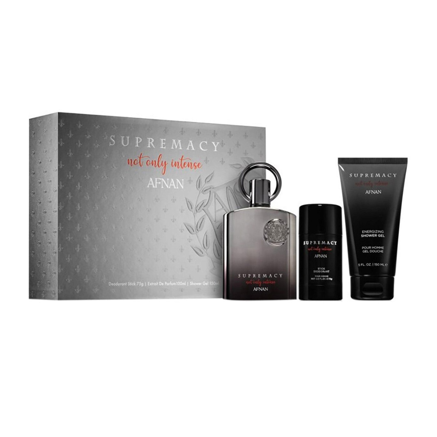 Afnan Supermacy Not Only Intense Edp Gift Set, 100ml