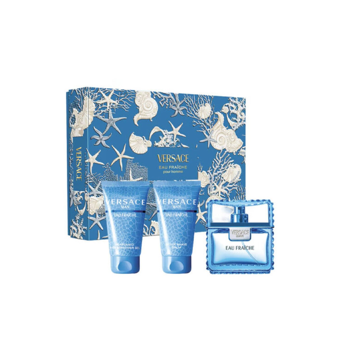 Versace Set Versace Eau Fraiche Pour Homme Eau De Toilette, 50ML