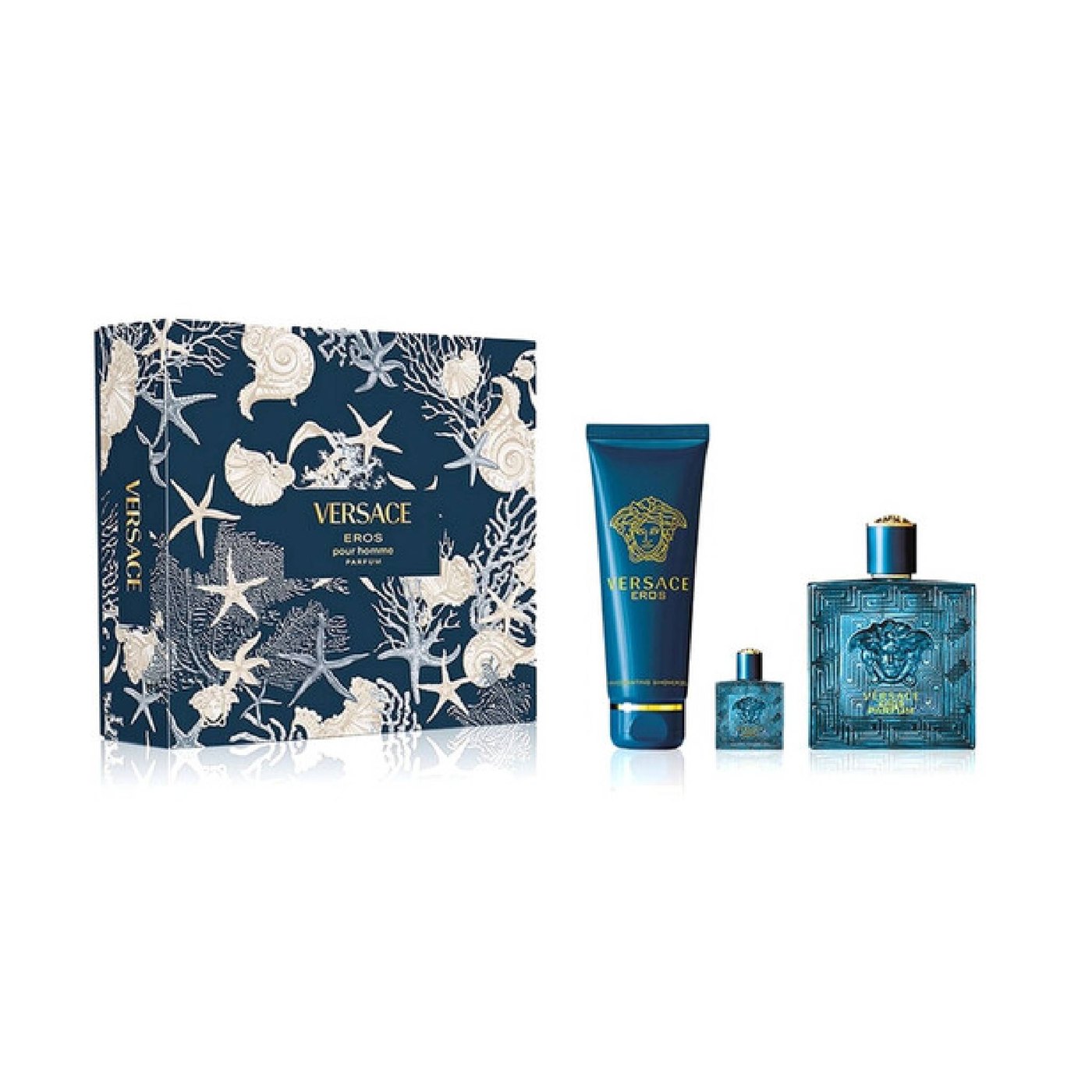 Versace Set Versace Eros Pour Homme Parfum, 100ML